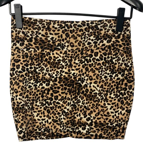 Y2K Mini Skirts set of 2 Leopard/Black - Picture 4 of 7